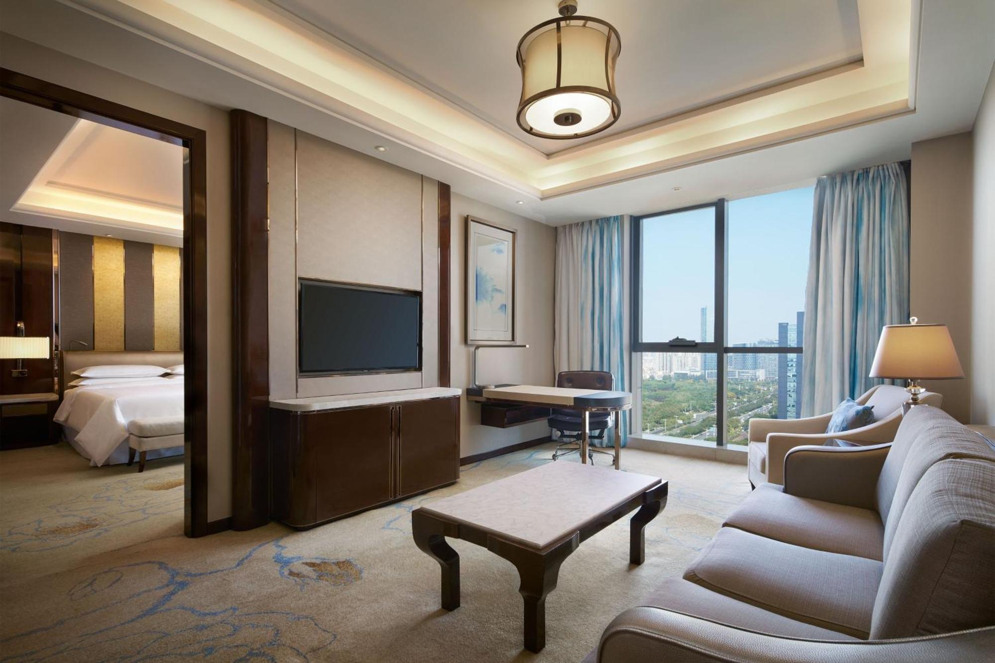 Sheraton Grand Zhengzhou Hotel Exterior foto